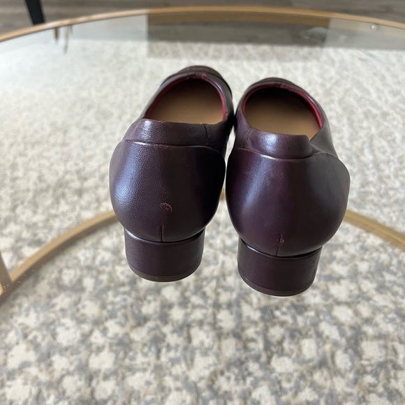 NWT Trotters Daisy Pump, Burgundy Snake, 10 M and 9 M - Picture 4 of 9